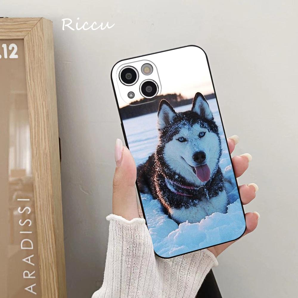 ДЛЯ IPhone милый аляскинский пес Чехол для телефона ДЛЯ IPhone 14 11 12 Pro 8 7 Plus SE X Pro 14 MAX 12 13 MINI XR XS iphone 14 Чехлы для телефона