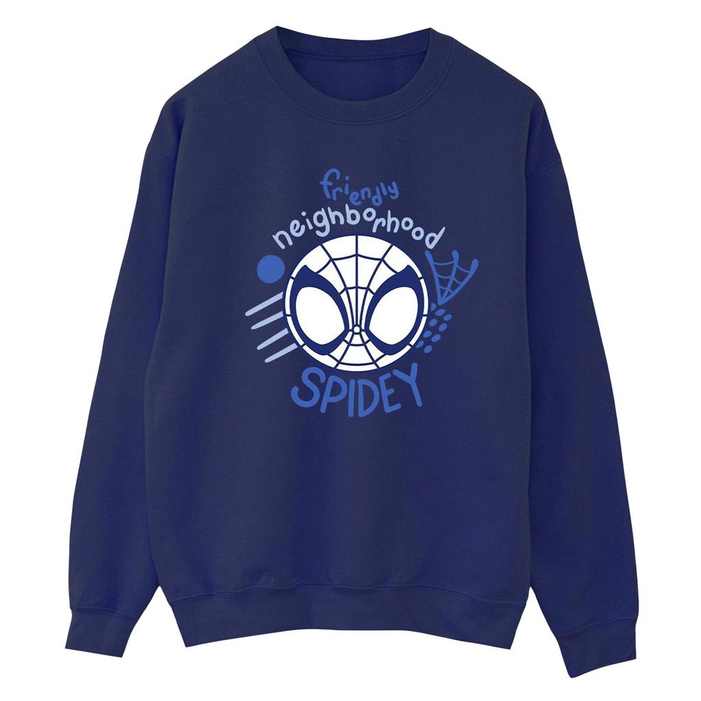 Marvel Womens/Ladies Spidey And His Amazing Friends Neighbourhood Sweatshirt