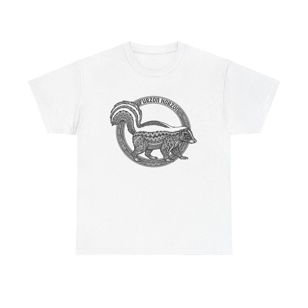 Skunk Illustration T-Shirt and kids tshirt | Vintage Wildlife Graphic, German Fart Squirrel