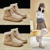 Fleece High-top Snow Boots for Women 2025 Winter New Student Ins Korean Version of Thermal Casual Shoes Cotton Shoes XXXC527