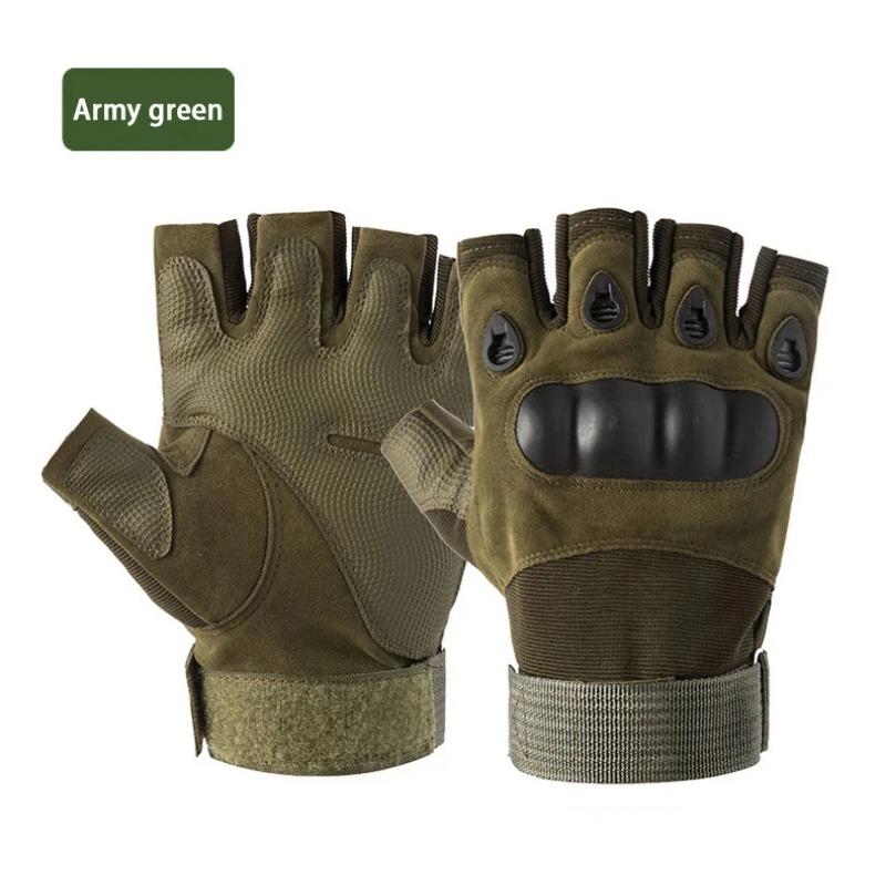 Outdoor Tactical Gloves Motorcycle Gloves Half Finger Military Men Women Combat Shooting Hunting Fitness Gloves