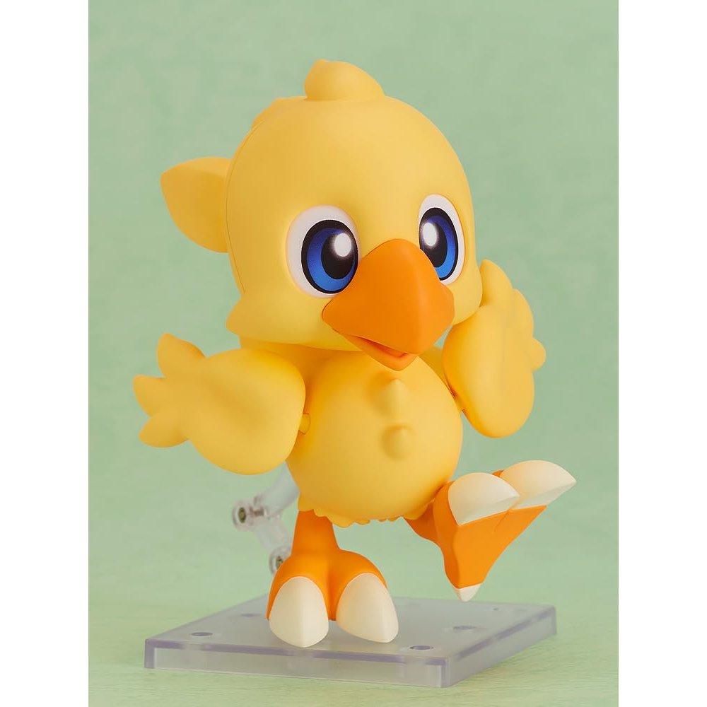 GOOD SMILE COMPANY Nendoroid Final Fantasy Чокобо Окрашенная Пластиковая Фигурка Действия Без Масштаба с Подставкой Прибл.. 100мм