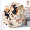 1pc Haikyuu!! Automatic Opening Closing Umbrella with Foldable Design, 8-Rib Iron Frame, Outdoor, Perfect Gift for Fans, Travelers, Daily Use.R089