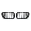 E46 Grille Front Kidney Grill For BMW 3 Series 2002-2005 E46 4-Door 320i 325i 325xi 330i 330xi Double Slats Black Grill