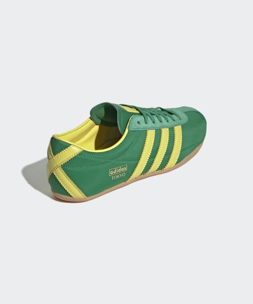 adidas Токио - Зеленый:Желтый JI3298