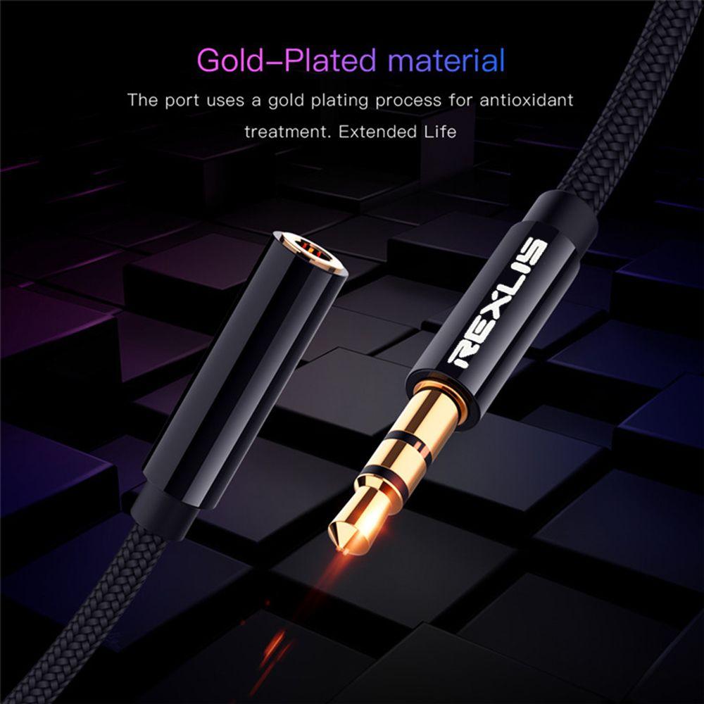 Премиум-разъем 3,5 мм для наушников «папа-мама» Аудиоудлинитель Aux Cord Extender