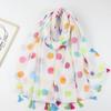 2024 Spring And Autumn Winter New Cotton And Hemp Long Thin Scarf Travel Versatile Sunscreen Warm Shawl For Women