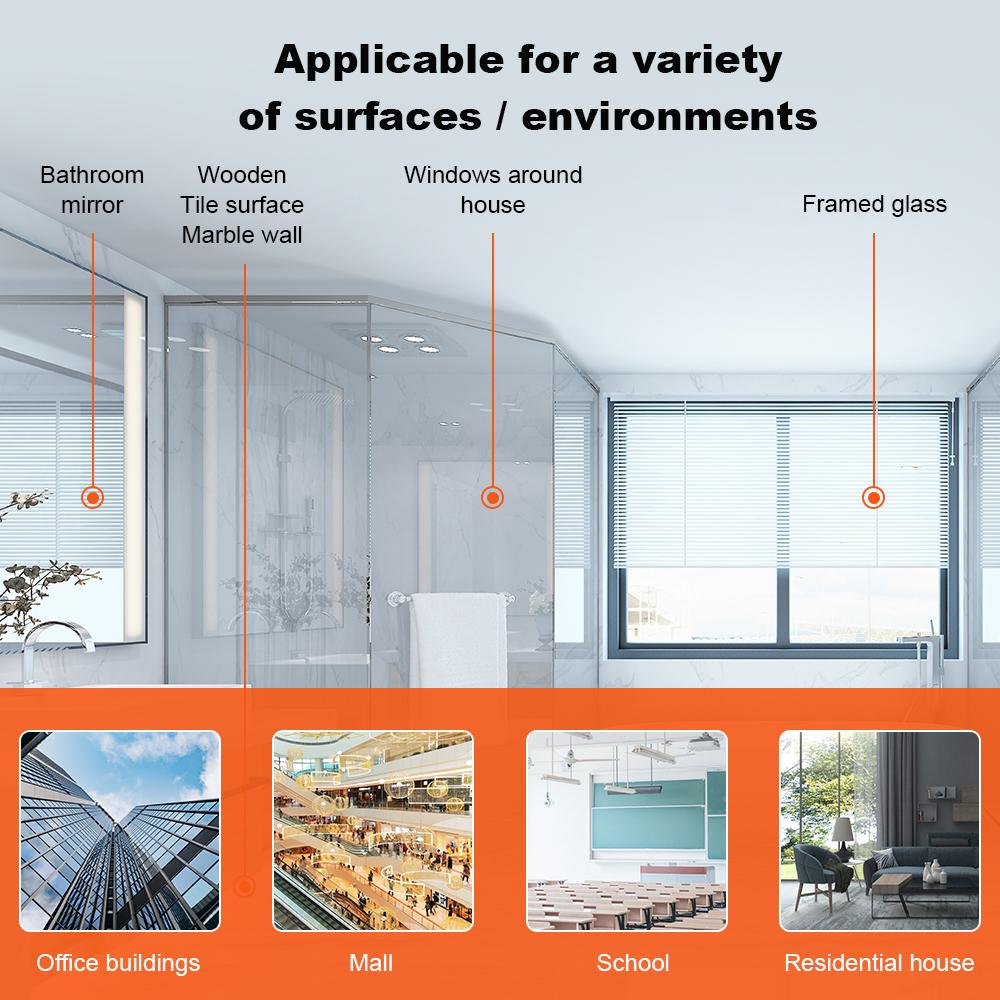 LIECTROUX HCR-09 Window Cleaning Robot,Robot Vacuum Cleaner for Window,Robot Window Cleaner,High Vacuum Suction, Home Wall Glass Cleaning Robot