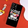 Sushi Phone Case For Samsung Galaxy S25 Ultra S24 Ultra S9 S10 S20 S21 S22 S24 Plus S23 FE Cover