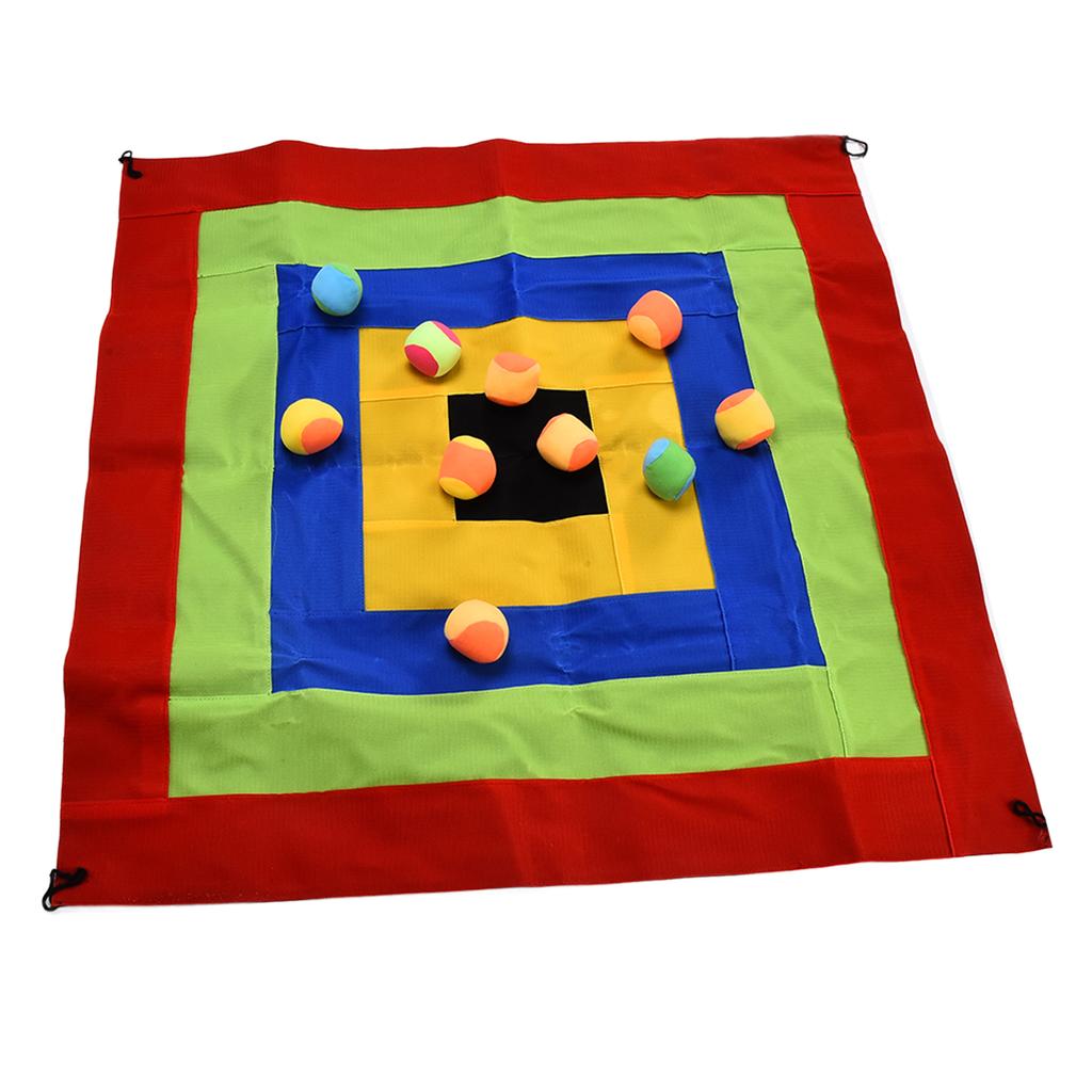 Self Stick Dart Board Toy Set Fabric Dart Board Sticky Balls Kids Catch Toss Ball Outside