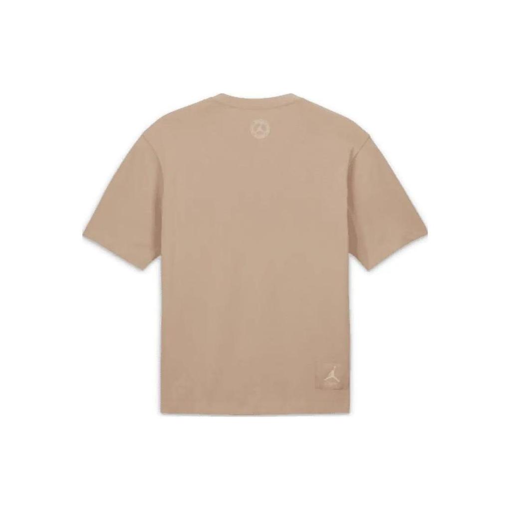 Air Jordan X Union T-Shirt Bio Beige/Coconut Milk Unisex Tops Brown DV7343-296