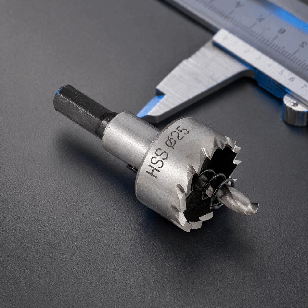 HSS 4341 Drill Bit Hole Saw Triangular Shank Metal Drill Bit Hole Saw Cutter For Wood Drilling