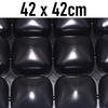 Wooeight 3D Air Pad Motorcycle Seat Inflatable Breathable Non-Slip Seat Reduces Vibration Shock Cushion Universal Mat Cover Bag