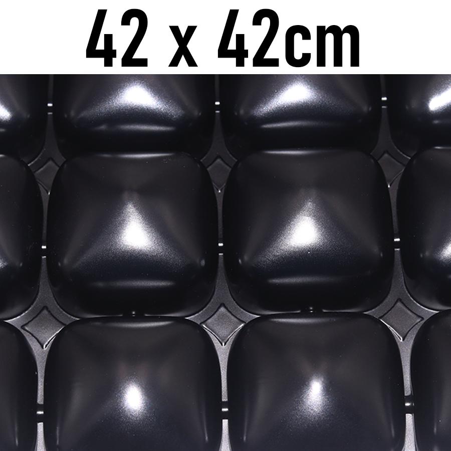 Wooeight 3D Air Pad Motorcycle Seat Inflatable Breathable Non-Slip Seat Reduces Vibration Shock Cushion Universal Mat Cover Bag