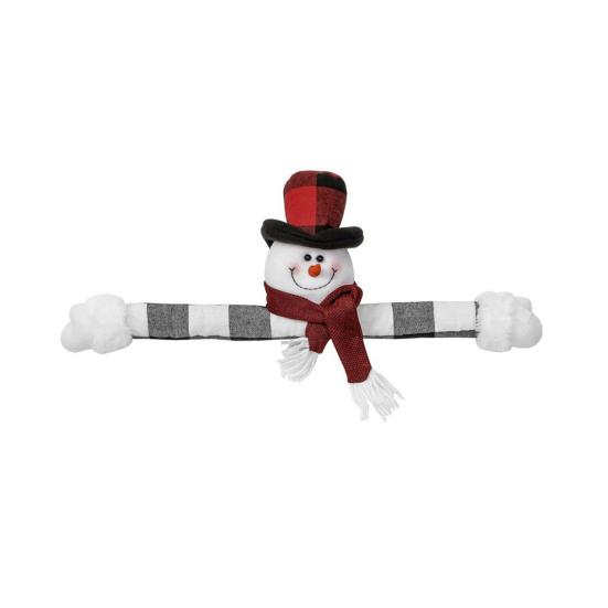 1 шт. Рождественская пряжка для штор Санта Снеговик Подхваты для штор Мультяшная кукла Зажим для штор для украшения домашнего окна