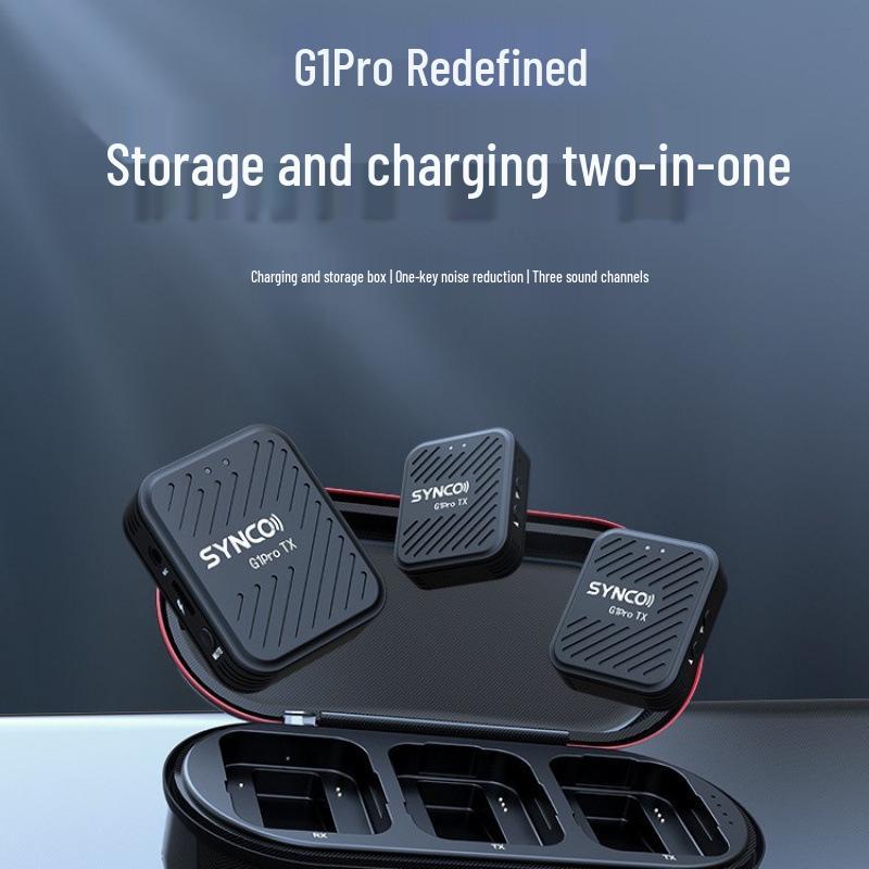 Беспроводной петличный микрофон 8SYNCO G1PRO для прямых трансляций и записи