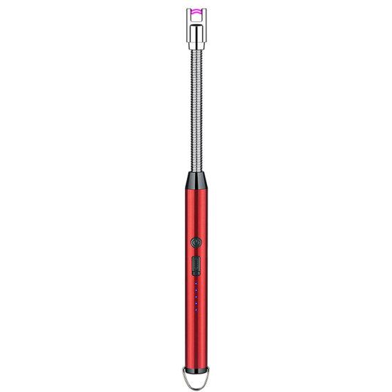 Rechargeable Igniter Windproof No Flame Long Handle BBQ Flameless Plasma Igniter Camping Equipment for Daily Life