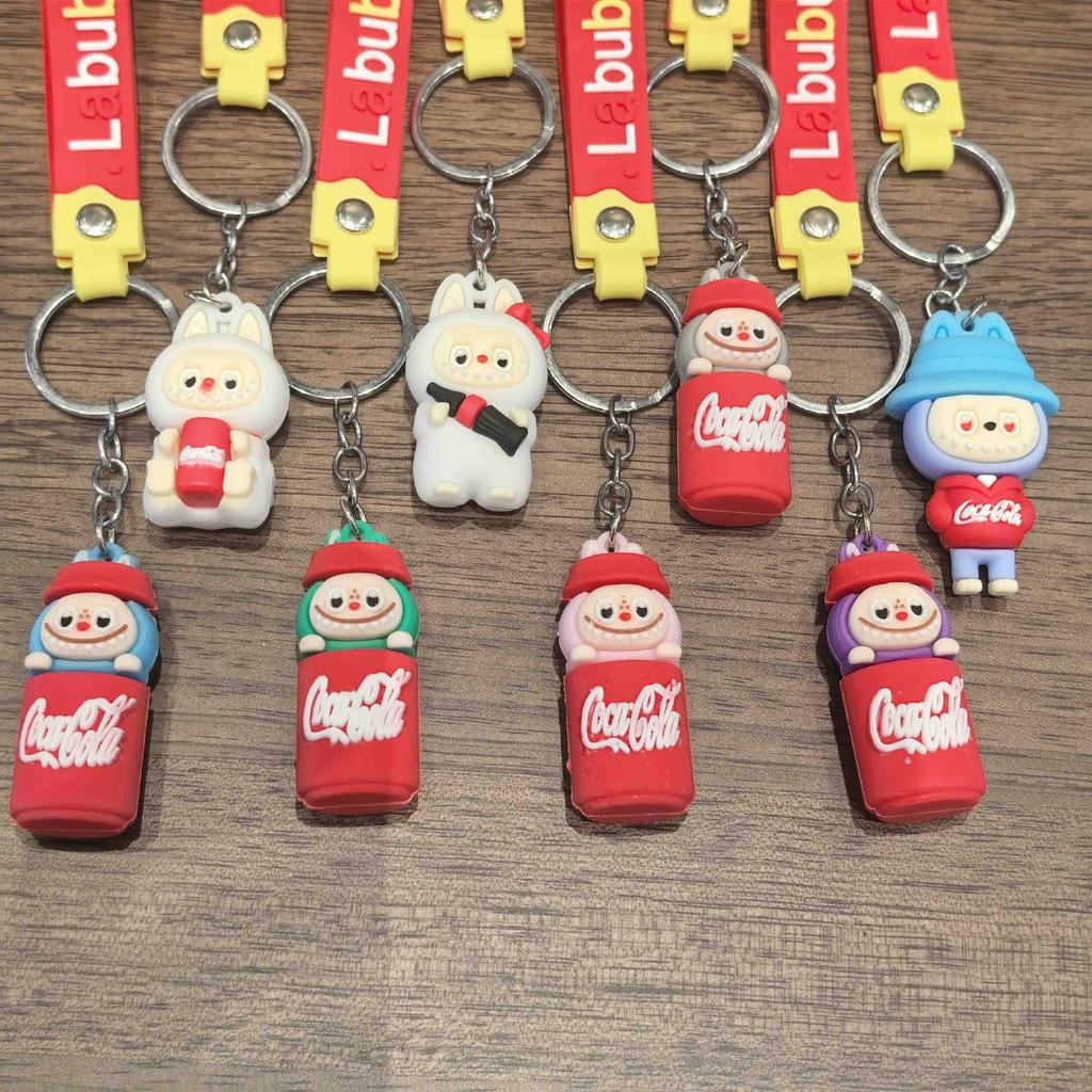 1 шт. Брелок-подвеска в виде овечки для пары, подвеска для ключей от машины или сумки