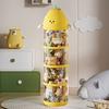 Vertical Toy Storage Tube Stuffed Animal Organization Tube Transparent Plush Doll Storage