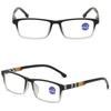 Elegant Portable Eye Protection Ultra Light Frame Reading Glasses Anti-Blue Light Eyeglasses