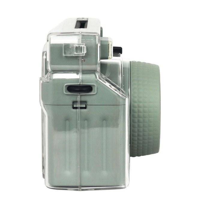 [HIYQIN] for Fujifilm instax Wide 400 Camera Case, Instax Wide 400 Clear Cover, Wide 400 Transparent Bag, Clear Case, Shoulder Strap, 16.5