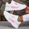 Sports Dad Shoes for Women Pink Sneakers Female Breathable Platform Shoes