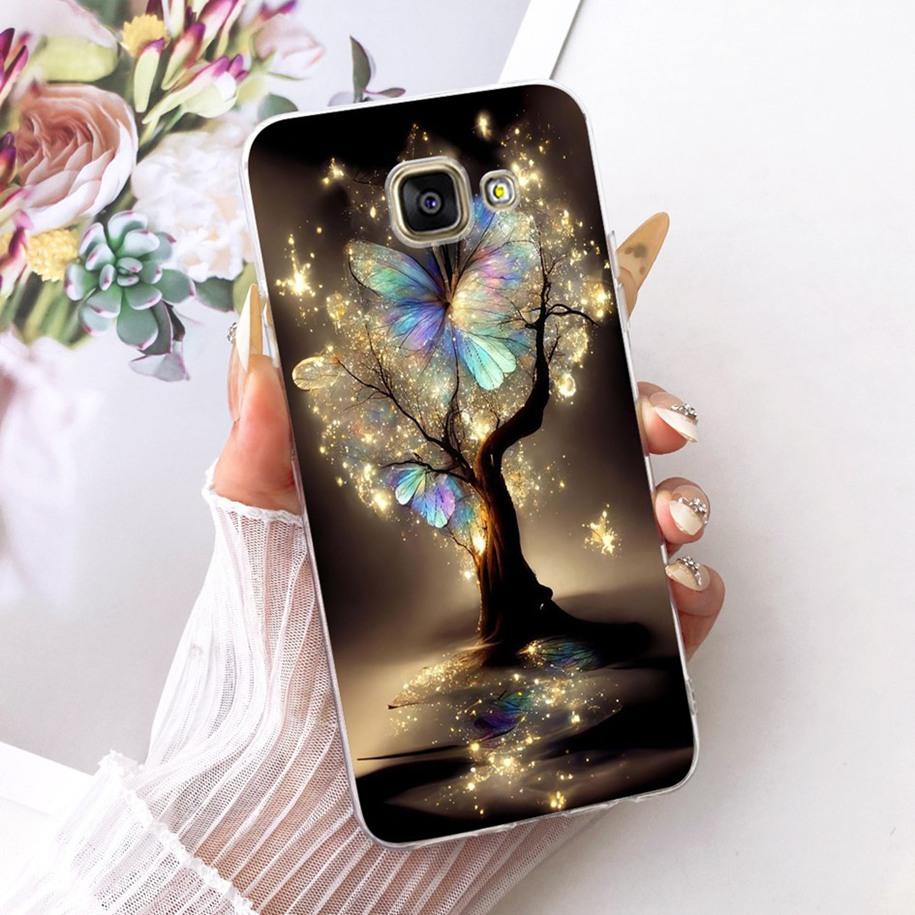 Чехол для Samsung Galaxy A3 2016 SM-A310F Силиконовый чехол Милый мультяшный Мягкий прозрачный чехол для телефона Для Samsung A3 2017 SM-A320F Funda