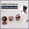 6 шт. многоразовые кофейные капсулы для машины Nescafe Dolce Gusto, многоразовые кофейные капсулы, комплект фильтров для чашек