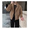 Spring Jacket Men's Trendy and Handsome Lapel Loose High Street Long-sleeved Versatile Jacket