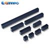 10pcs 2.0mm Side Insertion Right Angle Double Row 2X4/5/6/8/9/10/12/20/22/40P PH7.2 gold-plated PCB Female Pin Header