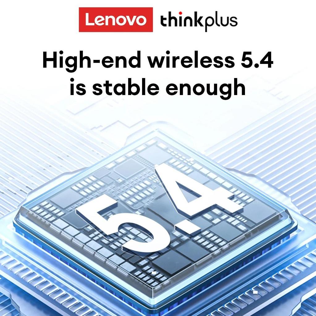Оригинальная беспроводная гарнитура Lenovo LP23 TWS Bluetooth V5.4, наушники-вкладыши для игр, гарнитура с большой дальностью действия и низкой задержкой