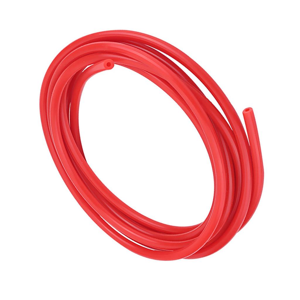 Car Auto 4mm 5 Meters Silicone Vacuum Tube Hose Pipe Silicon Tubing Universal Red