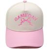 GAMEDAY Truck driver hat three-dimensional embroidery retro color matching baseball cap European and American men's and women's casual hat