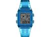 TIMEX QLCA Прозрачный синий циферблат кварцевые часы TW2W45100 прозрачный унисекс для взрослых НОВЫЙ