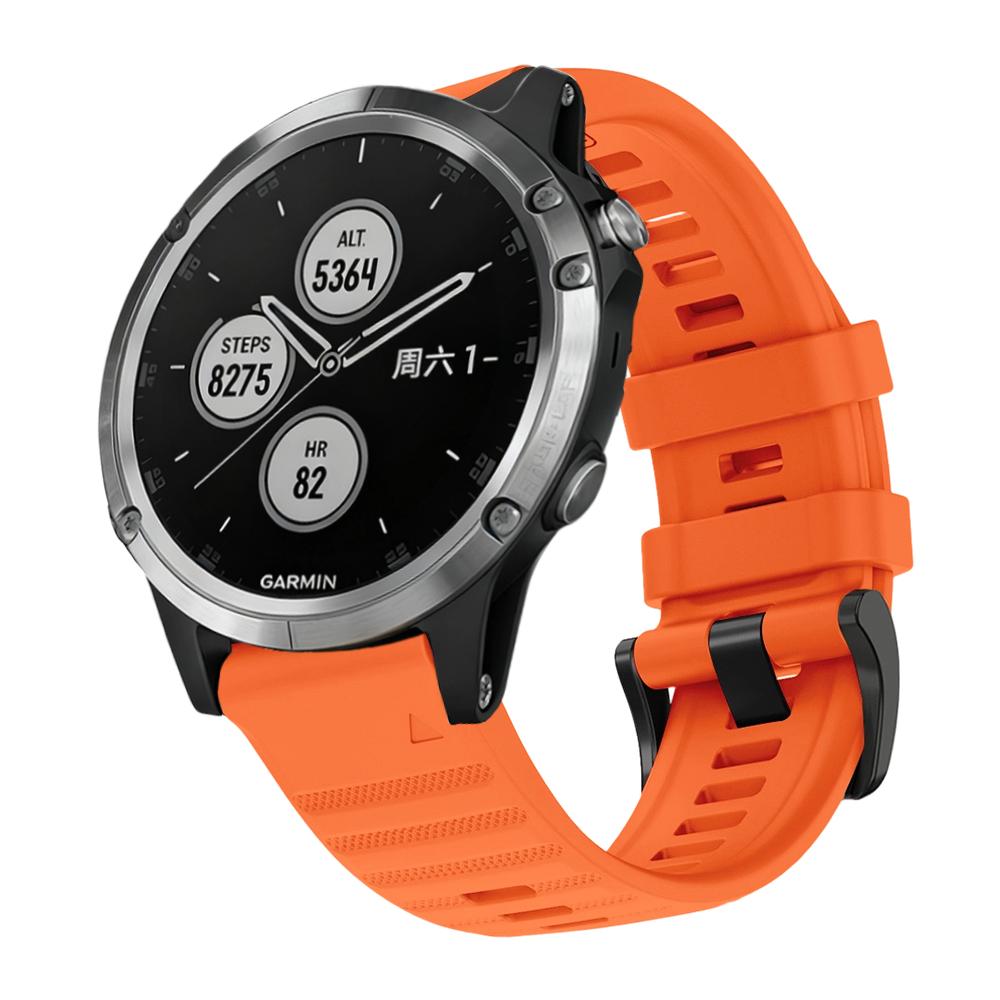 Быстросъемный ремешок для часов 22/26 мм для Garmin Fenix 5/Fenix 8Pro 47/51 мм Водонепроницаемый силиконовый спортивный ремешок для часов для Garmin Fenix 5