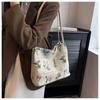 Large Capacity Bag Canvas Leisure Shoulder Bag Floral Small Handbag