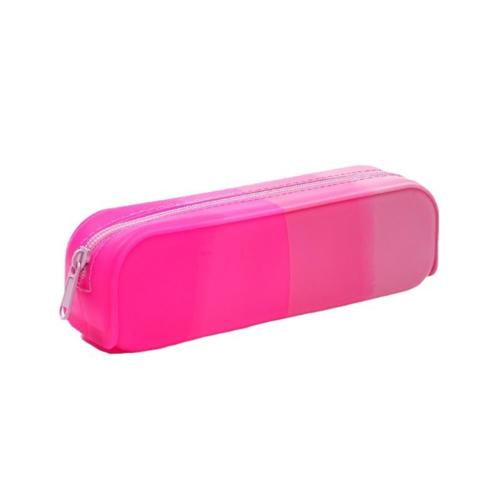 Large Capacity Pencil Case Gradient Color Pen Storage Bag New Pen Bag