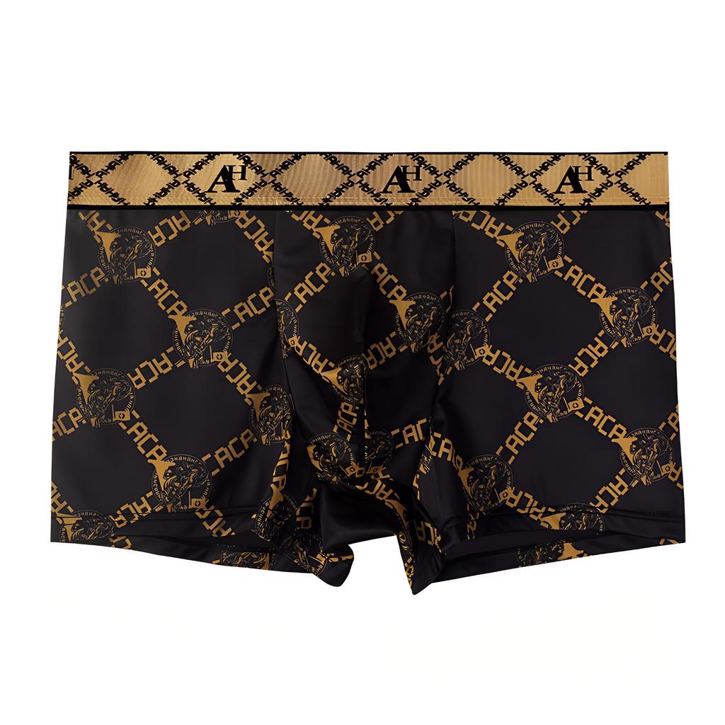 Мужские боксеры-трусы Ice Silk Breathable премиум-класса – летняя коллекция, подарочная коробка