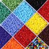 10g/shisha Bir xil rangli shisha guruch boncuklari 3mm diametrli qisqa naycha rangli guruch boncuklari bo'sh boncuklar DIY qo'l ipi boncuklari materiali
