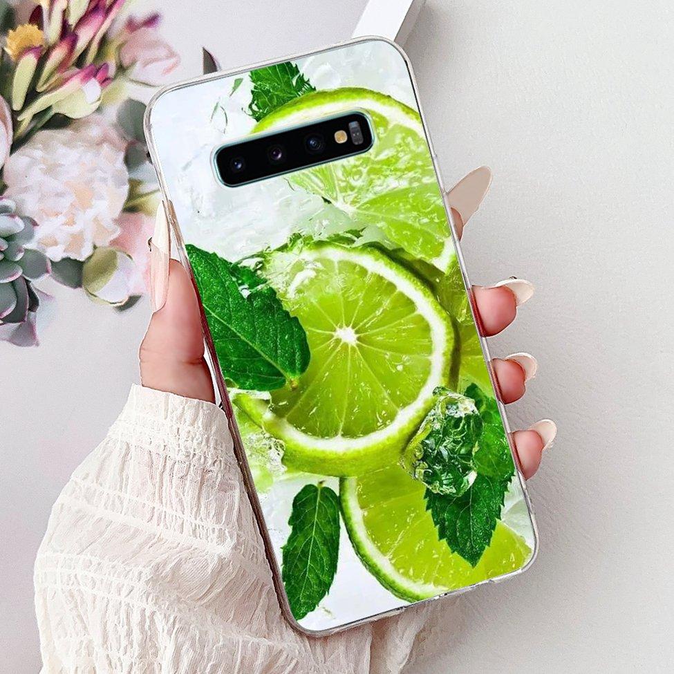 Чехол для Samsung S10 Plus SM-G975F Милый Кавайный Модный Цветочный Роскошный Крутой Расписной Мягкий Чехол для Телефона Samsung Galaxy S10+
