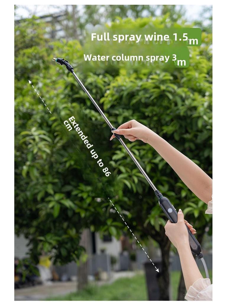 Электрический распылитель воды высокого давления для садоводства и дезинфекции