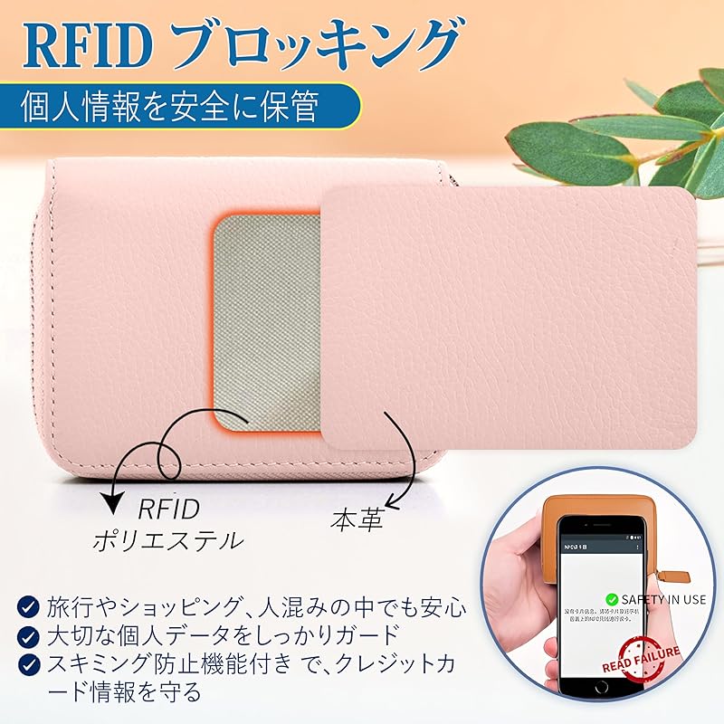 [COCA-DG] Mini Wallet Store Bills Without Folding Them Compact Bi-fold Large Capacity Bellows Card Case Box Type Coin Purse YKK Zipper Genuine Leather