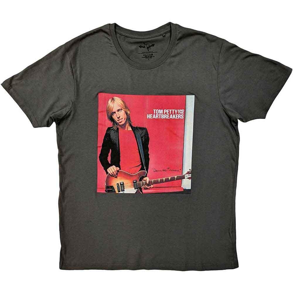 Tom Petty The Heartbreakers Damn The Torpedoes T-Shirt Grey New