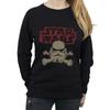 Star Wars Womens/Ladies Stormtrooper Skull Logo Sweatshirt