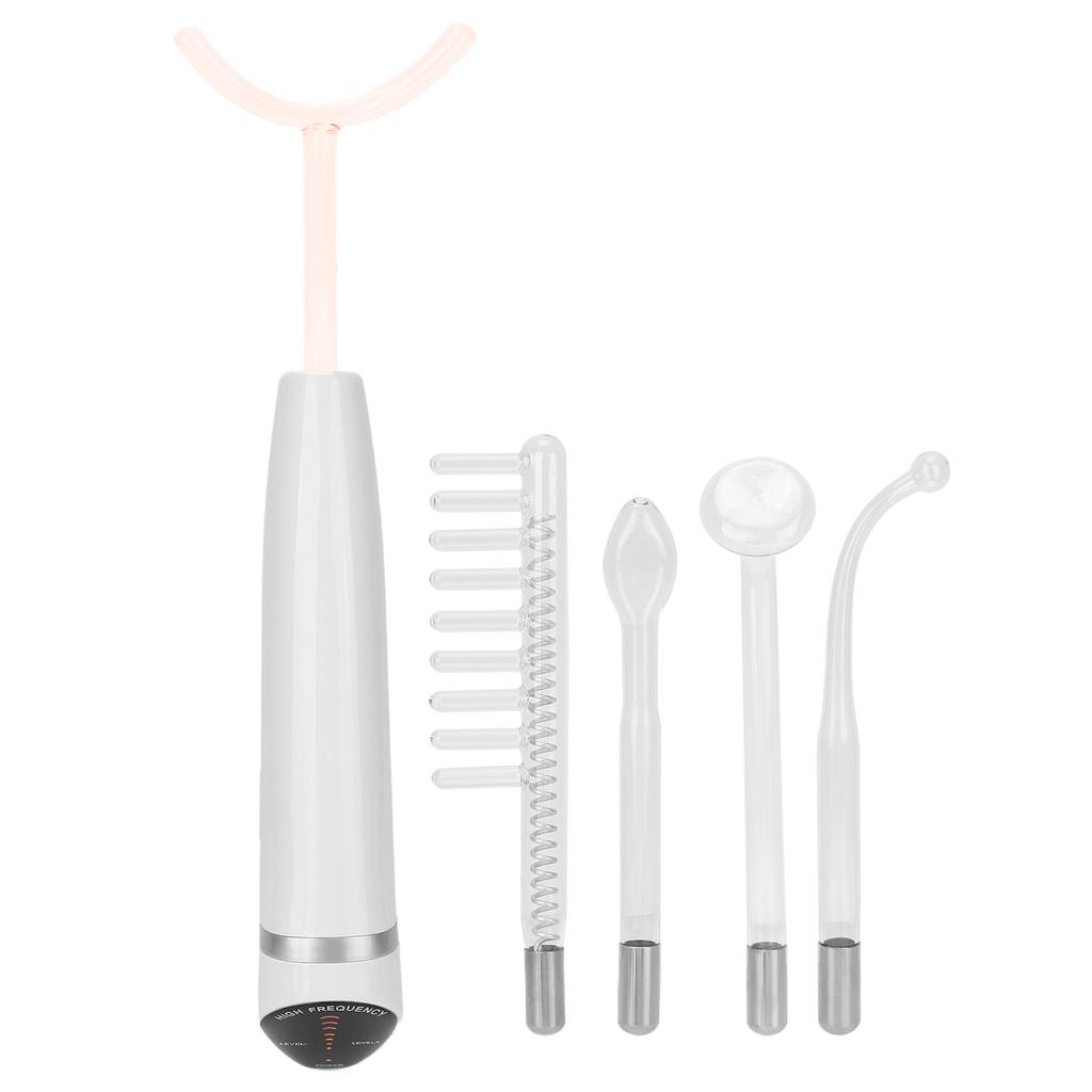 High Frequency Skin Therapy Wand Machine Portable Wrinkle Reducing Anti Aging Skin Tightening Device