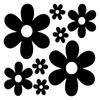 Beautiful Flower Sticker On The Car Vinyl Decal Waterproof Decoration Car Stickers