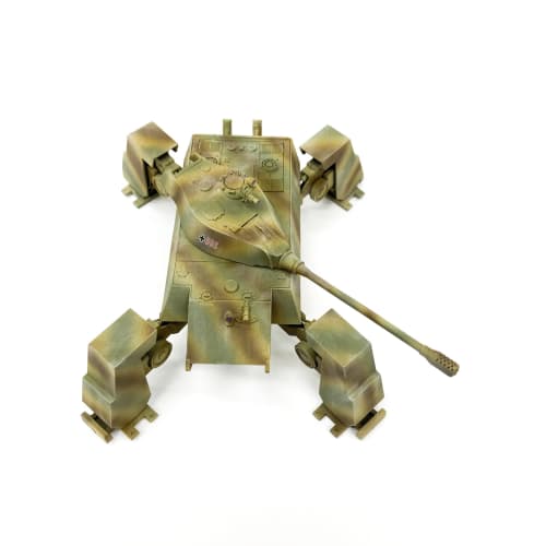 Rocket Models 1/72 German Biela-F?ssler Type Tusk Turret Ausf. G with 12.8cm Gun, Operation Typhoon, January 1942, Plastic Model Kit 47062 (Tank)