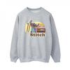 Womens/Ladies Lilo And Stitch Bitten Surfboard Sweatshirt