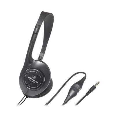 Проводные наушники Audio-Technica ATH-P100LV, 5,0 м, открытого типа, накладные, для телевизора, черный