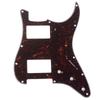 Musiclily Pro 11 отверстий HH Humbucker Strat Pickguard для Fender Standard Strat Stratocaster Modern Style Electric 4P Tortoiseshell Pattern